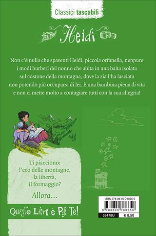 Heidi - Johanna Spyri - Libro Giunti Editore 2011, Classici tascabili | Libraccio.it