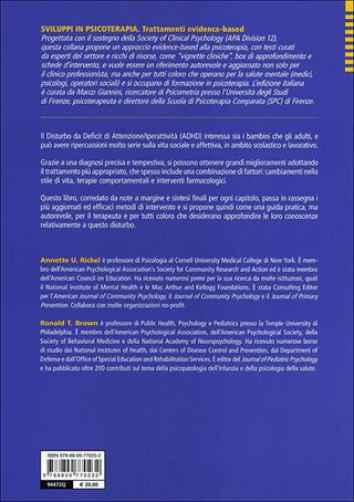 Il disturbo da deficit di attenzione-iperattività nei bambini e negli adulti - Annette U. Rickel, Ronald T. Brown - Libro Giunti Psychometrics 2013, Sviluppi in psicoterapia | Libraccio.it