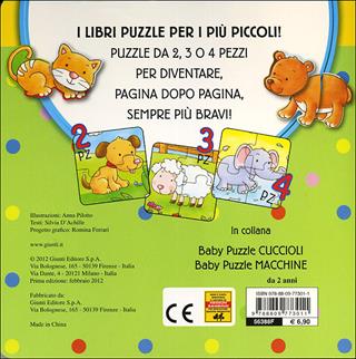 Cuccioli. Ediz. illustrata. Con 5 puzzle - Silvia D'Achille, Anna Pilotto - Libro Giunti Kids 2012, Baby puzzle | Libraccio.it