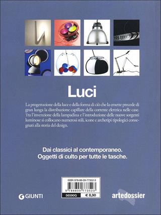 Luci. I libri di Artedossier. Ediz. illustrata - Porzia Bergamasco, Valentina Croci - Libro Giunti Editore 2012, Repertori Design | Libraccio.it