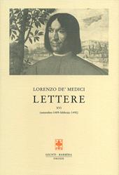 Lettere. Vol. 16: settembre 1489-febbraio 1490