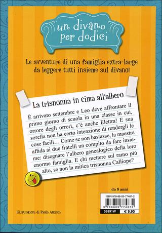 La trisnonna in cima all'albero. Un divano per dodici - Elisa Puricelli Guerra - Libro Giunti Junior 2012, Un divano per dodici | Libraccio.it