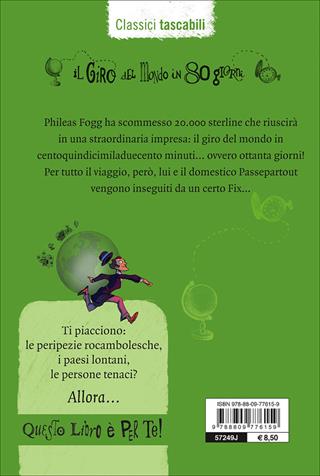 Il giro del mondo in 80 giorni - Jules Verne - Libro Giunti Editore 2012, Classici tascabili | Libraccio.it