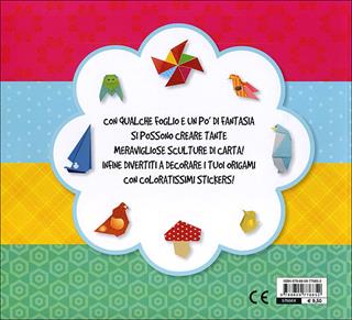 Origami. Idee per costruire con la carta. Con adesivi  - Libro Giunti Junior 2012 | Libraccio.it