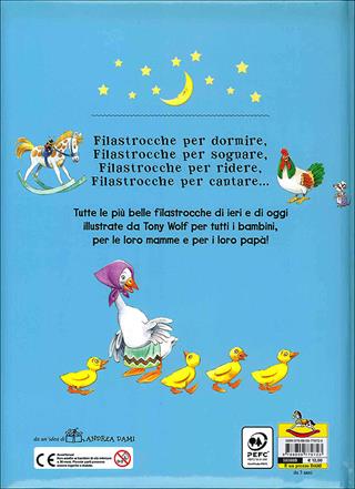 Le più belle filastrocche. Ediz. illustrata - Anna Casalis, Tony Wolf - Libro Dami Editore 2013, I libri grandigrandi | Libraccio.it