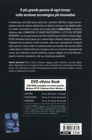 La Commedia di Dante raccontata e letta da Vittorio Sermonti letto da Vittorio Sermonti - Dante Alighieri, Vittorio Sermonti - Libro Giunti Editore 2012, Audiolibri | Libraccio.it