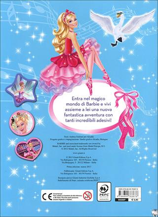 Barbie e le scarpette rosa. Albo stickers. Con adesivi. Ediz. illustrata  - Libro Giunti Junior 2013, Barbie | Libraccio.it