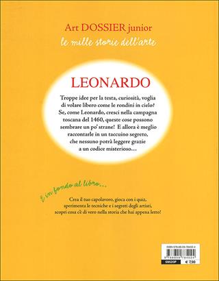 Il taccuino segreto. Una storia con ... Leonardo - Gloria Fossi - Libro Giunti Junior 2013, Art dossier Junior | Libraccio.it