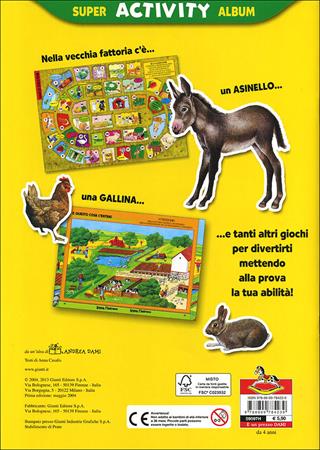 Fattoria. Con adesivi - Anna Casalis - Libro Dami Editore 2013, Super activity album | Libraccio.it
