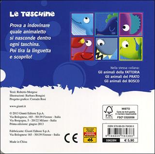 Gli animali del mare - Roberto Morgese, Barbara Bongini - Libro Giunti Kids 2013, Le taschine | Libraccio.it