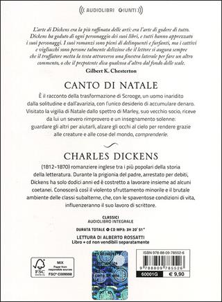 Canto di Natale. Audiolibro. CD Audio formato MP3 - Charles Dickens - Libro Giunti Editore 2013, Audiolibri | Libraccio.it