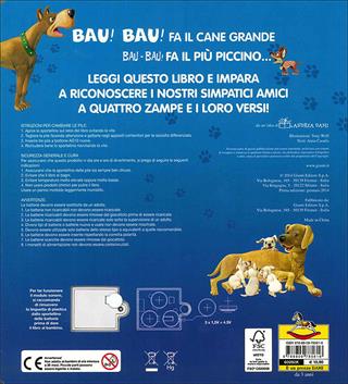 Bau bau! I miei amici - Anna Casalis - Libro Dami Editore 2014, Libri sonori | Libraccio.it