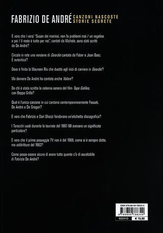 Fabrizio De André. Canzoni nascoste. Storie segrete - Walter Pistarini - Libro Giunti Editore 2013, Bizarre | Libraccio.it