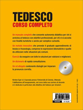 Tedesco. Corso completo. Con CD Audio - Kirsten Eger - Libro Giunti Editore 2013, Impara rapidamente | Libraccio.it