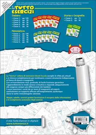 Il mio tutto esercizi matematica. Vol. 1 - Simona Zani - Libro Giunti Scuola 2015 | Libraccio.it