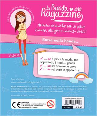 Vittoria e i ciondoli dell'amicizia. La banda delle ragazzine. Con adesivi. Ediz. illustrata - Paola Zannoner - Libro Giunti Junior 2014, La Banda delle Ragazzine | Libraccio.it