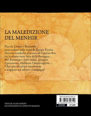 La maledizione del Menhir - Alain Surget - Libro Giunti Junior 2015, Pirati coraggiosi | Libraccio.it