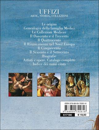 Uffizi. Arte, storia, collezioni  - Libro Giunti Editore 2014, Atlanti compatti | Libraccio.it