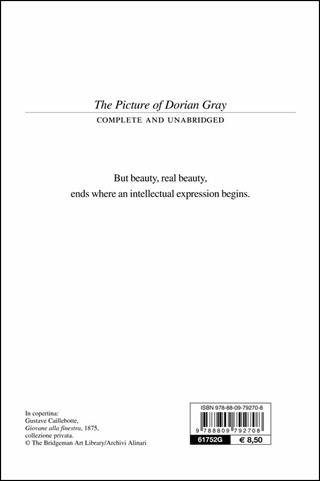 The picture of Dorian Gray - Oscar Wilde - Libro Giunti Editore 2014, Giunti classics | Libraccio.it
