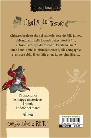 L'isola del tesoro - Robert Louis Stevenson - Libro Giunti Editore 2014, Classici tascabili | Libraccio.it