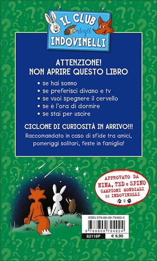 Indovina! Il club degli indovinelli  - Libro Giunti Editore 2015, Tempo libero e divertimento | Libraccio.it