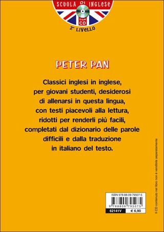 Peter Pan. Con traduzione e dizionario. Con CD Audio - James Matthew Barrie - Libro Giunti Junior 2014, Scuola d'inglese 2 livello | Libraccio.it