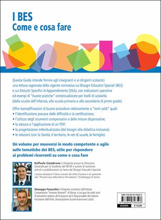 I BES. Come e cosa fare - Raffaele Ciambrone, Giuseppe Fusacchia - Libro Giunti Scuola 2015, Guide psicopedagogiche | Libraccio.it