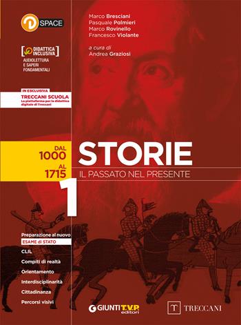 Storie. Il passato nel presente. Con e-book. Con espansione online. Con Libro: Atlante storico. Vol. 1: Dal 1000 al 1715  - Libro Giunti T.V.P. 2019 | Libraccio.it