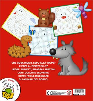 Trattini. Gli animali del bosco. Ediz. illustrata - Martina Boschi - Libro Giunti Junior 2015, 0/6 Coloro e imparo | Libraccio.it