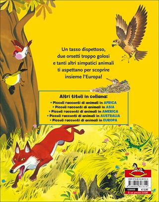 Piccoli racconti di animali in Europa - Pierangela Fiorani, Tony Wolf - Libro Dami Editore 2015, Piccoli racconti di animali | Libraccio.it