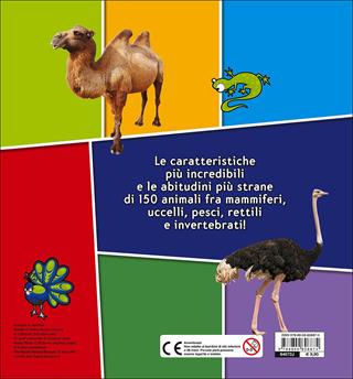 Animali. 150 record. Con adesivi - Giulia Bartalozzi - Libro Giunti Kids 2015, Animali | Libraccio.it