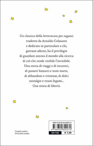 Il Piccolo Principe (copertina bianca) - Antoine de Saint-Exupéry - Libro Giunti Junior 2015, Indimenticabili pocket | Libraccio.it