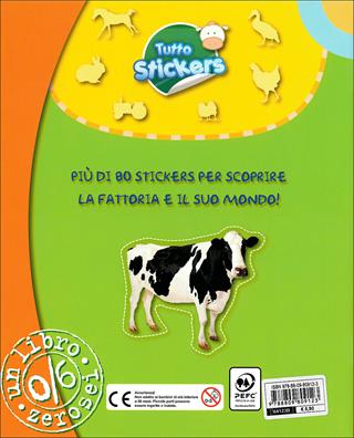 La fattoria. Tutto stickers. Ediz. illustrata  - Libro Giunti Junior 2010 | Libraccio.it