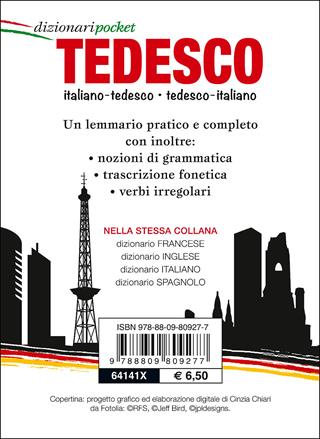Tedesco. Italiano-tedesco, tedesco-italiano. Ediz. bilingue  - Libro Giunti Editore 2015, Eurodizionari pocket | Libraccio.it