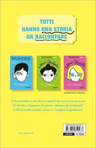 Il libro di Julian. A Wonder story - R. J. Palacio - Libro Giunti Editore 2015, Biblioteca Junior | Libraccio.it
