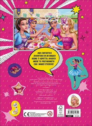 Barbie super principessa. Albosticker  - Libro Giunti Junior 2015, Barbie | Libraccio.it