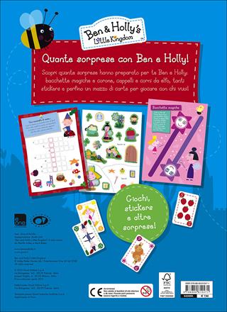 Quante sorprese con Ben e Holly! Ben & Holly's Little Kingdom. Con adesivi  - Libro Giunti Kids 2015 | Libraccio.it