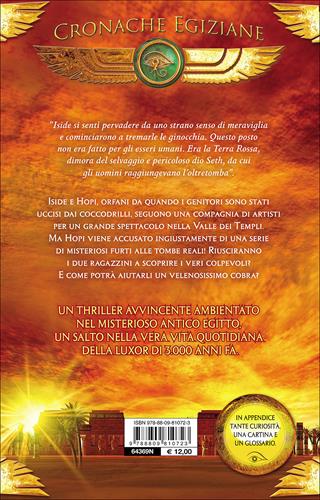 Il cobra dal collo rosso. Cronache egiziane. Con gadget - Gill Harvey - Libro Giunti Junior 2016, Cronache egiziane | Libraccio.it