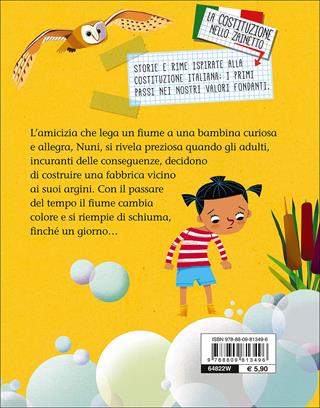 Come stai, fiume? - Anna Sarfatti - Libro Giunti Junior 2015, La Costituzione nello zainetto | Libraccio.it