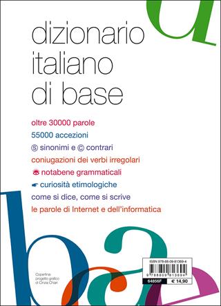 Dizionario italiano di base  - Libro Giunti Editore 2015, Dizionari ragazzi | Libraccio.it