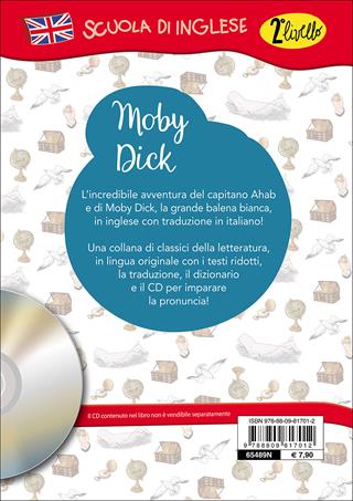 Moby Dick. Con traduzione e dizionario. Con CD Audio - Herman Melville - Libro Giunti Junior 2016, Scuola d'inglese 2 livello | Libraccio.it