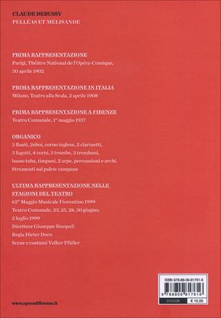 Claude Debussy. Pelléas et Mélisande. 78° Maggio Musicale Fiorentino. Ediz. multilingue  - Libro Giunti Editore 2015, I programmi di sala | Libraccio.it