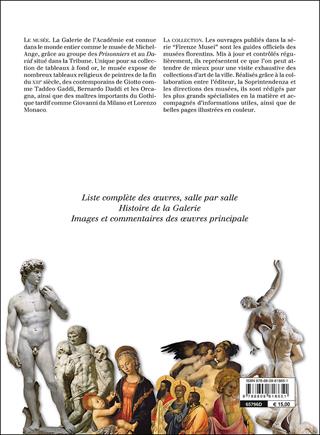 Galerie de l'Académie. Guide officiel. Toutes les oeuvres - Franca Falletti, Marcella Anglani, Gabriele Rossi Rognoni - Libro Giunti Editore 2015, Guide uff. musei fiorentini. Complete | Libraccio.it