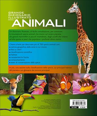 Grande dizionario illustrato degli animali - Emanuela Busà - Libro Giunti Junior 2015, Animali e natura | Libraccio.it