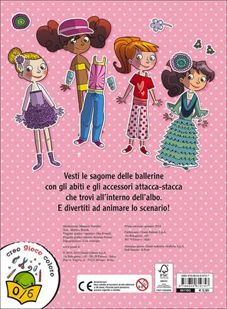 Ballerine attacca-stacca. Con adesivi - Martina Boschi - Libro Giunti Junior 2016, 0/6 Gioco e scopro | Libraccio.it