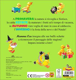 Mamma Oca insegna le stagioni. Ediz. illustrata - Serena Riffaldi - Libro Dami Editore 2016, I libri di Mamma Oca | Libraccio.it