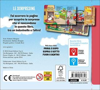 Davanti o dietro - Roberto Morgese - Libro Giunti Kids 2016, Le sorpresine | Libraccio.it