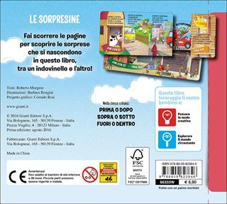 Davanti o dietro. Le sorpresine - Roberto Morgese - Libro Giunti Kids 2016, Le sorpresine | Libraccio.it