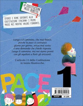 Se vuoi la pace - Anna Sarfatti - Libro Giunti Junior 2016, La Costituzione nello zainetto | Libraccio.it