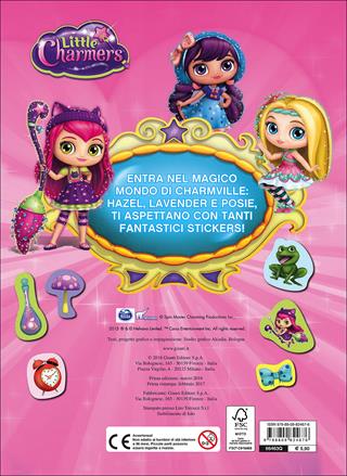 Albo stickers. Little Charmers. Con adesivi. Ediz. illustrata  - Libro Giunti Junior 2016 | Libraccio.it